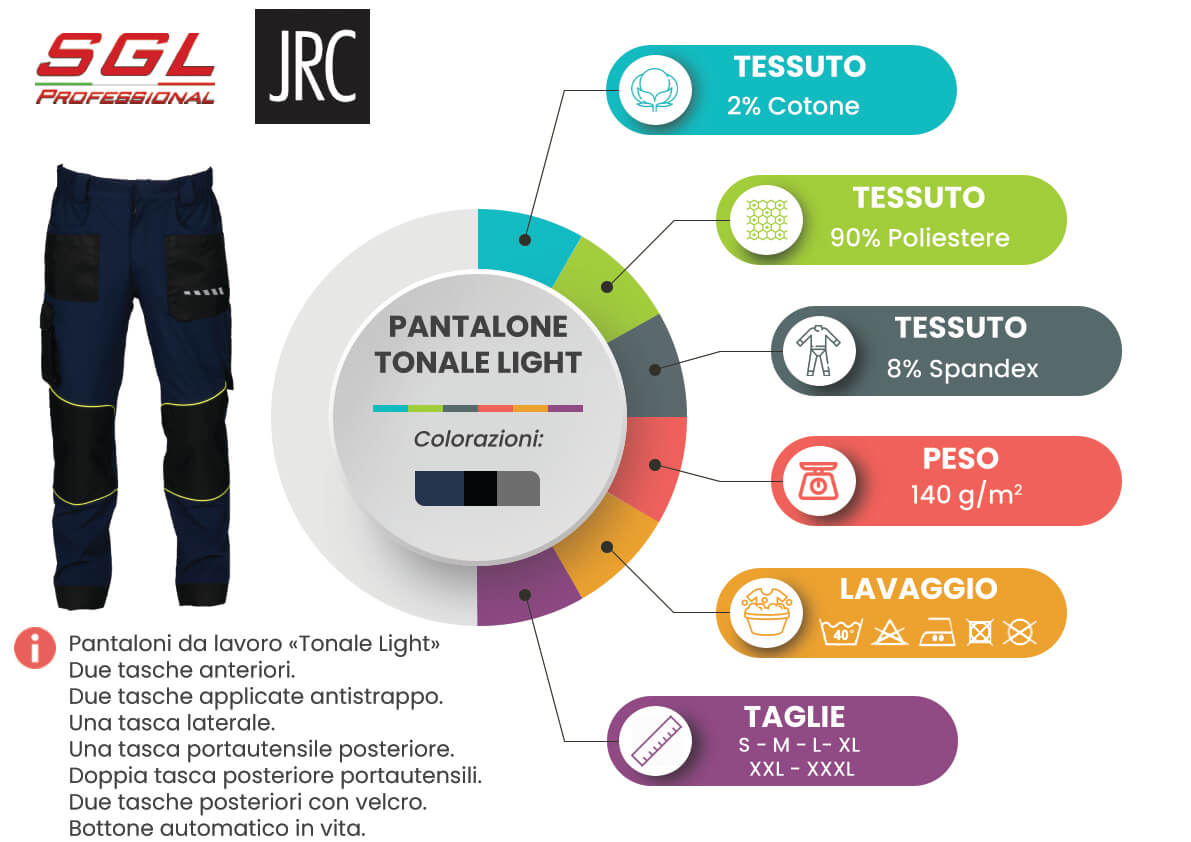 Pantalone Tonale Light